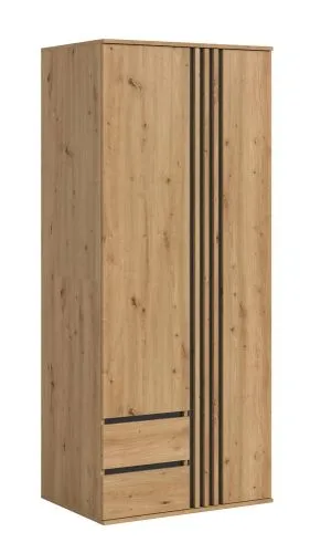 Garderobenschrank Schrank Tofta | mit Schubkästen | Artisan Eiche