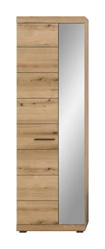 Garderobenschrank Scout | mit Spiegel | Evoke Oak