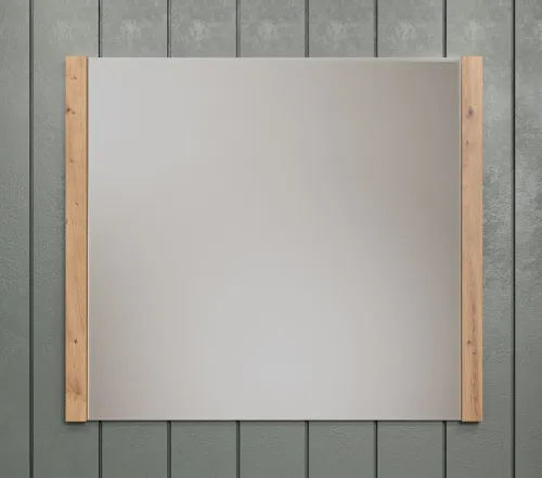 Garderobenspiegel Dakota | Weiß / Artisan Eiche