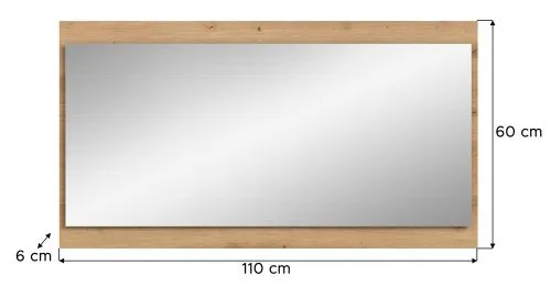 Garderobenspiegel Drive | Artisan Oak