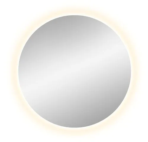 Garderobenspiegel Drive | rund | Artisan Oak inkl. LED Lichtband