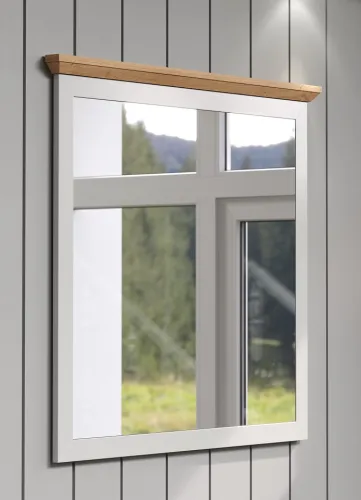 Garderobenspiegel Landside | Lichtgrau / Artisan Eiche