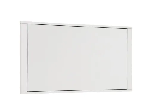 Garderobenspiegel Mantena | Modern White | 133 x 72 x 4 cm