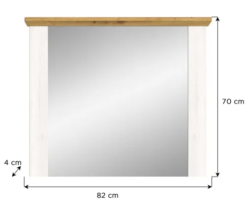 Garderobenspiegel Verona | Lärche Sibiu / Eiche