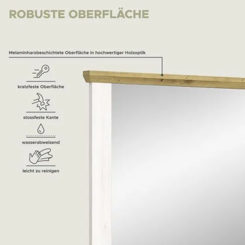 Garderobenspiegel Verona | Lärche Sibiu / Eiche