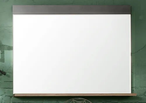 Garderobenspiegel Wandspiegel Indy | Old Used Wood / Matera grau | Shabby Look