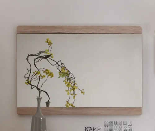 Garderobenspiegel Wandspiegel Malea | Eiche San Remo hell