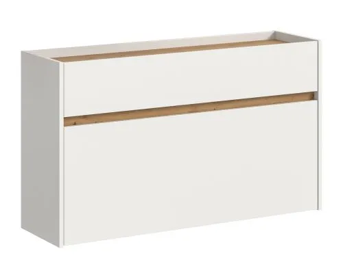 Hänge-Schuhschrank Drive | weiß / Artisan Oak