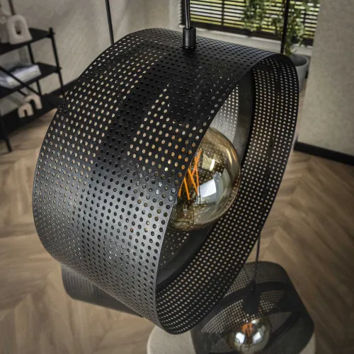 Hängelampe Jojo | 3 Leuchten | Metall | anthrazit