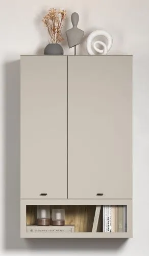 Hängeschrank Bellugi, Cashmere / Evoke Eiche