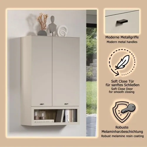 Hängeschrank Bellugi, Cashmere Dekor – Ansicht 6