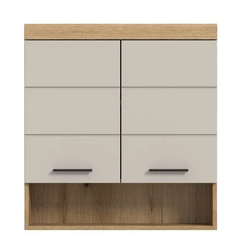 Hängeschrank breit Scout | Kaschmir / Evoak Oak