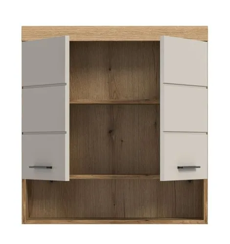 Hängeschrank breit Scout | Kaschmir / Evoak Oak