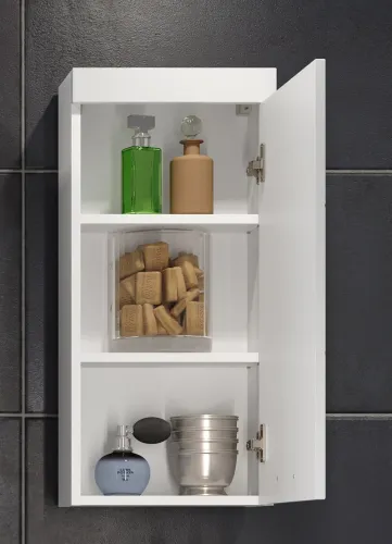 Hängeschrank Devon | weiß Hochglanz