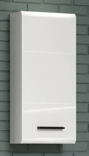 Hängeschrank Riva | weiß Hochglanz