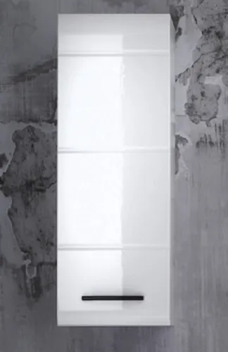 Hängeschrank Skin | weiß Hochglanz