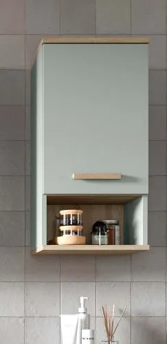 Hängeschrank Star | hellgrün / Eiche