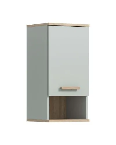 Hängeschrank Star | hellgrün / Eiche