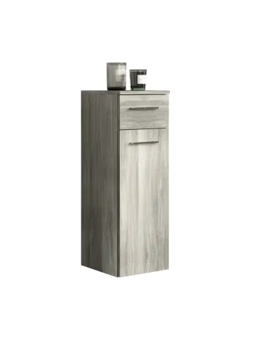 Hängeunterschrank Badschrank York | rauchsilber