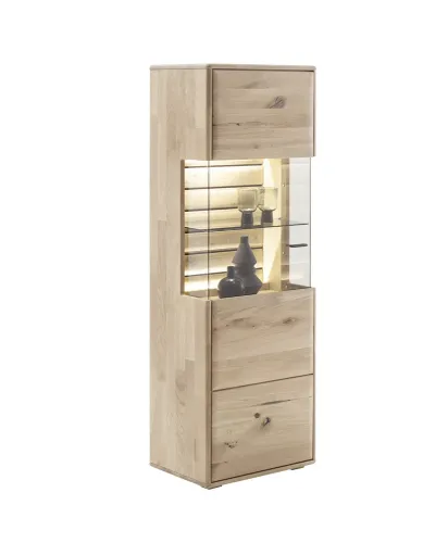 Highboard 2 Girona | Ast / Balkeneiche | ohne Beleuchtung