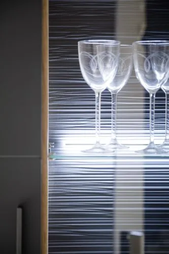 Highboard Cortona | Balkeneiche / anthrazit | LED Beleuchtung