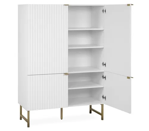 Highboard Edinburgh | weiß matt