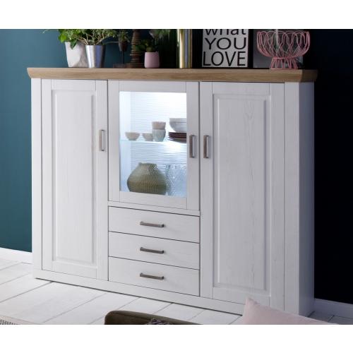 Highboard II Brixen | Landhaus modern | Pinie Aurelio / Grandson Oak