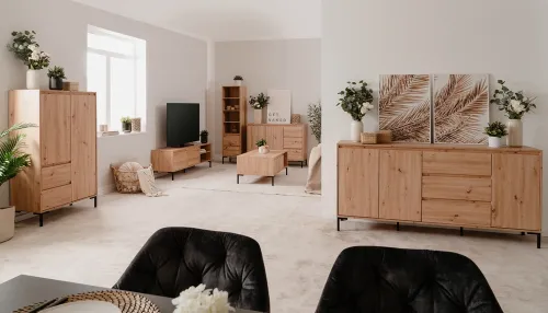 Highboard Kommode Korsika | Artisan Oak