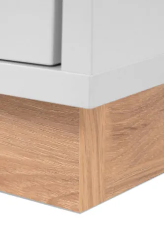 Highboard Sideboard Split | steingrau / Jackson Hickory