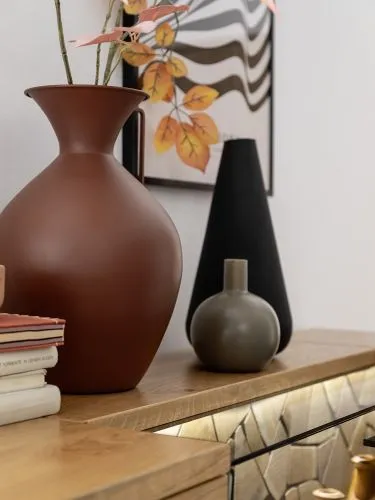 Highboard Venedig | Naturfarben / Wildeiche | ohne Beleuchtung