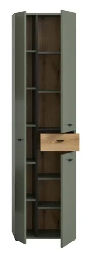 Hochschrank Aqua | Sage Green / Evoke Oak
