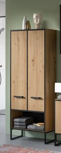 Hochschrank breit Bagno | Artisan Oak