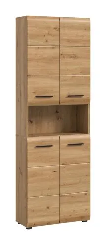 Hochschrank breit Ice | Artisan Oak