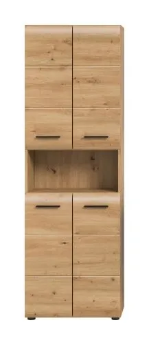 Hochschrank breit Ice | Artisan Oak