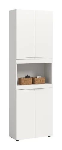 Hochschrank breit Viana | weiß