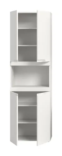 Hochschrank breit Viana | weiß