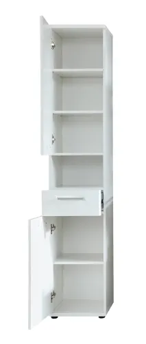 Hochschrank Monte | weiß Hochglanz