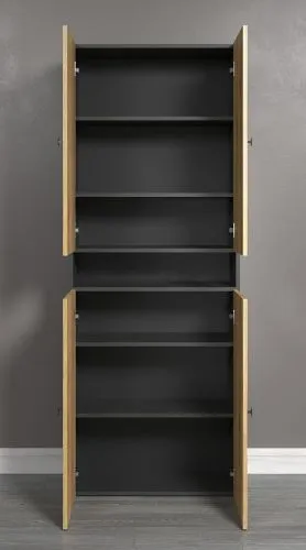 Hochschrank Pure Bliss 1, Evoke Eiche Dekor – Ansicht 3