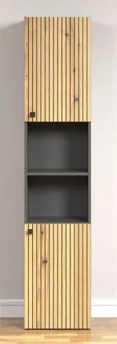Hochschrank Pure Bliss, Evoke Eiche Dekor – Ansicht 3