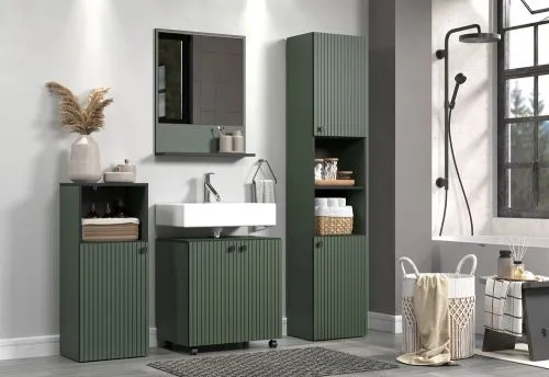 Hochschrank Pure Bliss, Grün Dekor – Ansicht 4