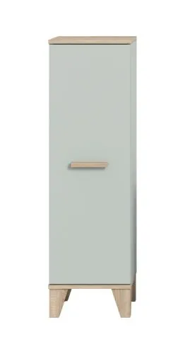 Hochschrank Star | hellgrün / Eiche