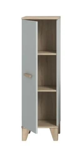 Hochschrank Star | hellgrün / Eiche