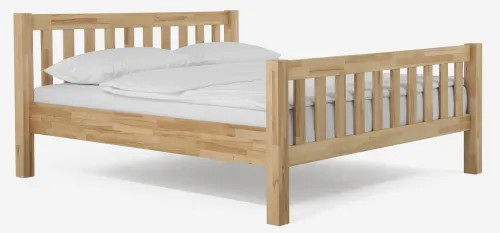 Holzbett massiv Bondi | Kernbuche geölt | 140x200