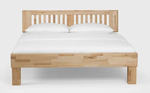 Holzbett massiv Dahlia | Kernbuche geölt | 180x220 | Kopfteil 3