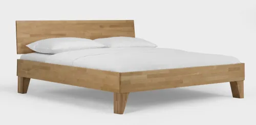 Holzbett massiv Daisy | Buche lackiert | 200x200 | Kopfteil 2