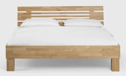 Holzbett massiv Daisy | Buche lackiert | 200x220 | Kopfteil 1