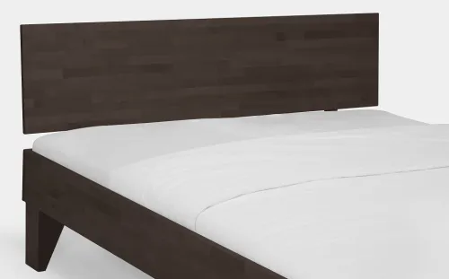 Holzbett massiv Daisy | Buche wenge lackiert | 120x210 | Kopfteil 2