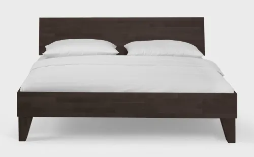 Holzbett massiv Daisy | Buche wenge lackiert | 90x220 | Kopfteil 2