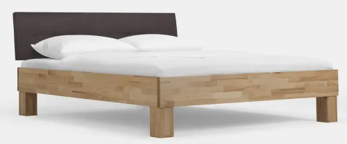 Holzbett massiv Daisy | Kernbuche geölt | 100x220 | Kopfteil 4