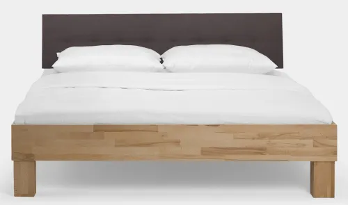 Holzbett massiv Daisy | Kernbuche geölt | 100x220 | Kopfteil 4